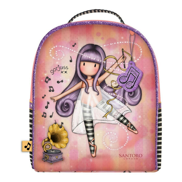 Ghiozdan Little Dancer Gorjuss Little dancer Somon (20 x 22 x 10 cm)