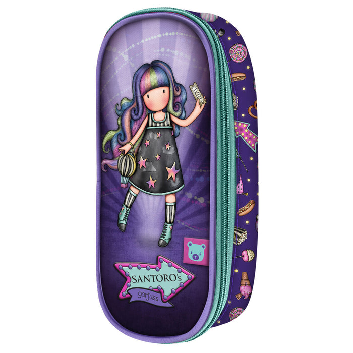Penar Școlar Gorjuss Up and away Mov (10 x 23 x 6 cm)