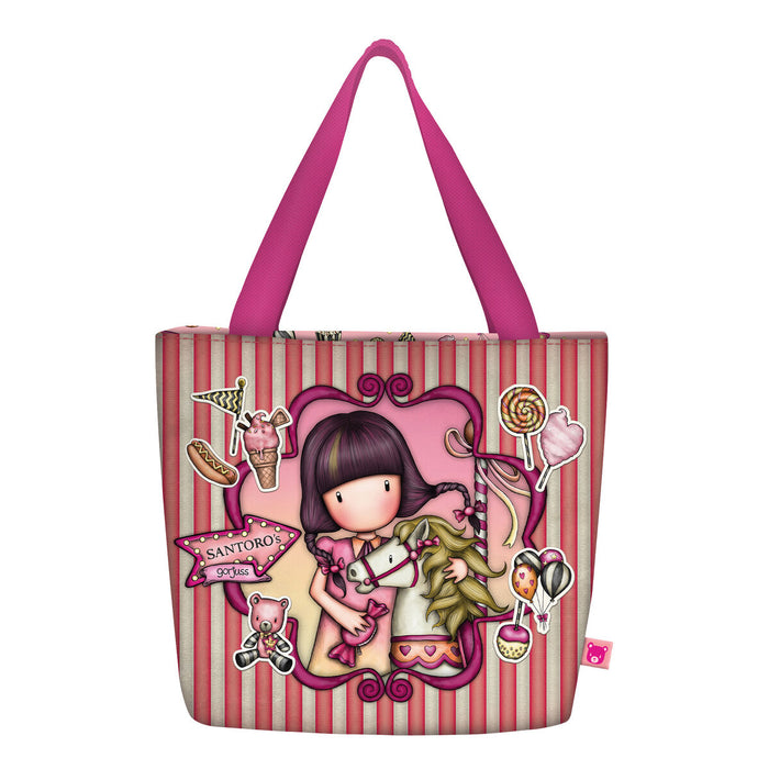Geantă Gorjuss Carousel Cutie pentru prânz Somon (24 x 29 x 10 cm)