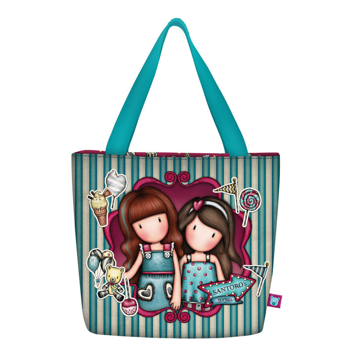Geantă Gorjuss Fireworks Cutie pentru prânz Castaniu (24 x 29 x 10 cm)