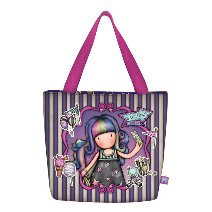 Geantă Gorjuss Up and away Cutie pentru prânz Mov (24 x 29 x 10 cm)