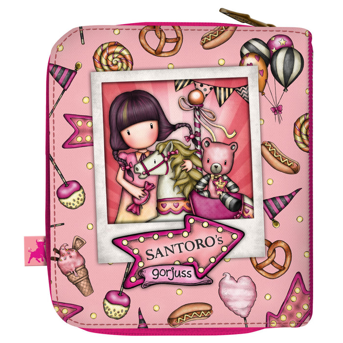 Portmoneu Gorjuss Carousel Somon (10 x 12 x 3 cm)