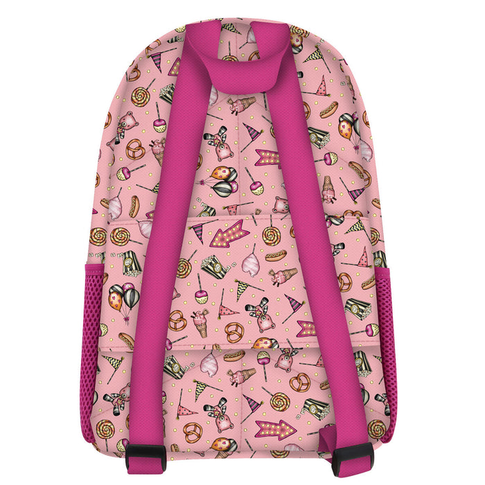 Ghiozdan Gorjuss Carousel Mini Somon (26 x 34 x 11.4 cm)