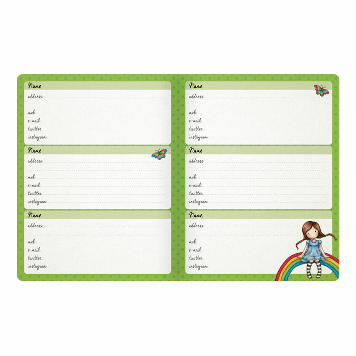 Agendă Gorjuss Carousel (11.5 x 14.5 x 2 cm)