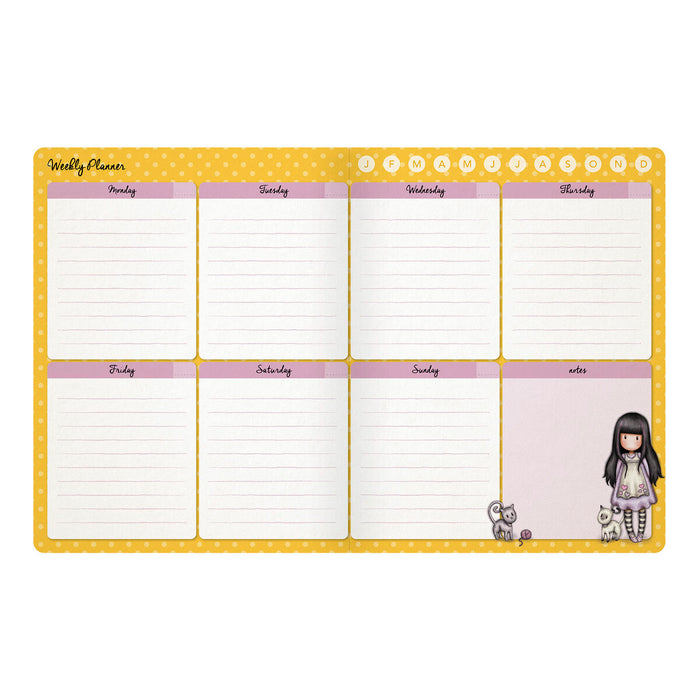 Agendă Gorjuss Carousel (11.5 x 14.5 x 2 cm)