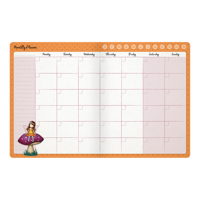 Agendă Gorjuss Carousel (11.5 x 14.5 x 2 cm)