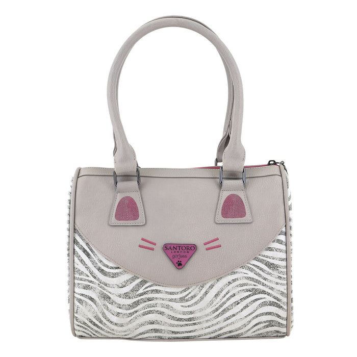 Geantă de mână Gorjuss Ruby wild Gri (28 x 22 x 13 cm)