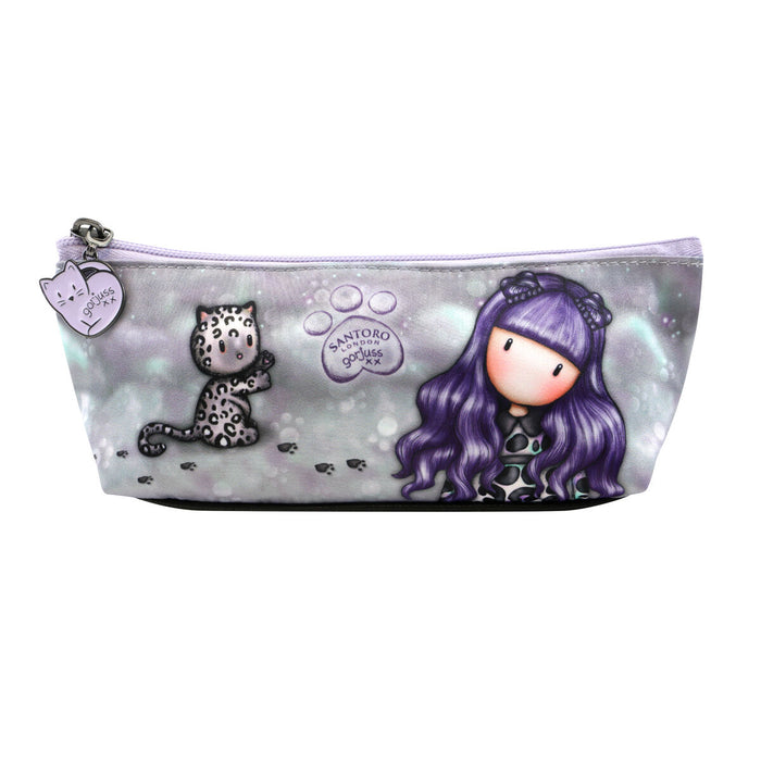 Penar Școlar Gorjuss Smitten kitten Negru Alb (22.3 x 8.8 x 5.7 cm)