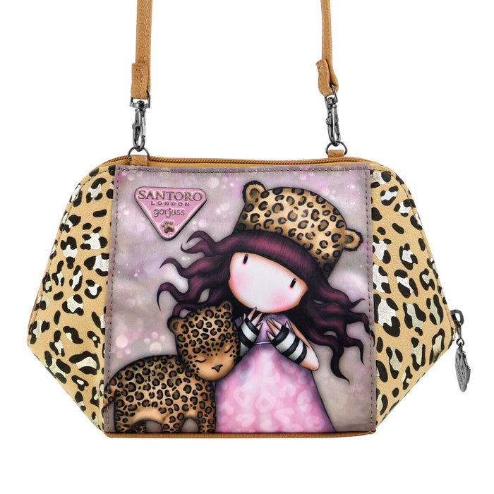 Geantă Bandulieră Gorjuss Leopard (26 x 15,5 x 9,5 cm)