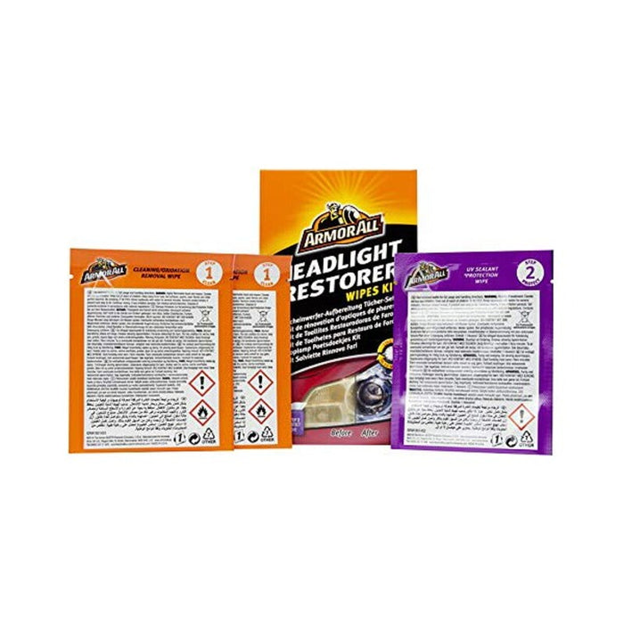 Șervețele de restaurare a farurilor Armor All AA18514ML6B