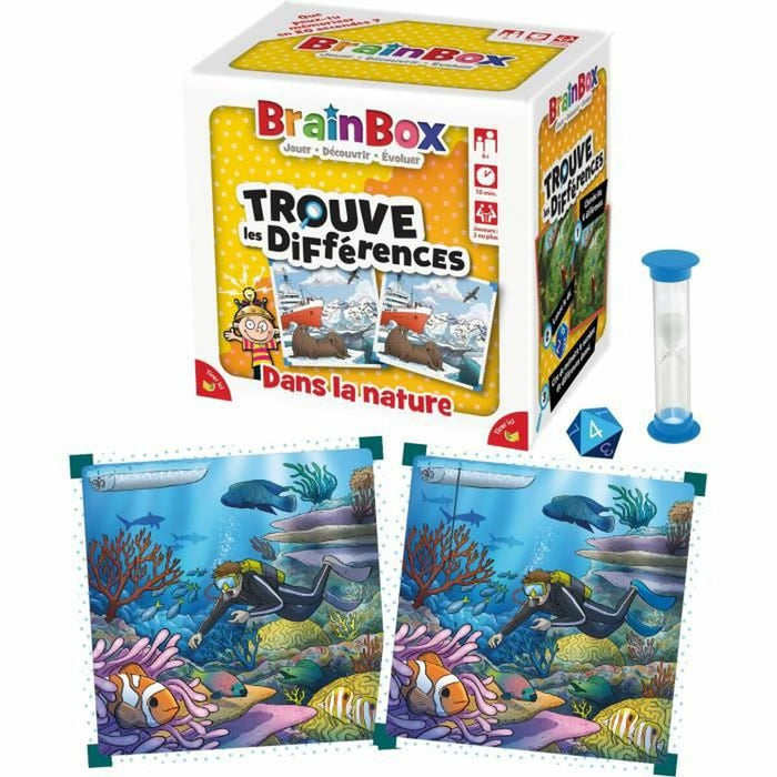 Joc de Masă Asmodee BrainBox Nature (FR)