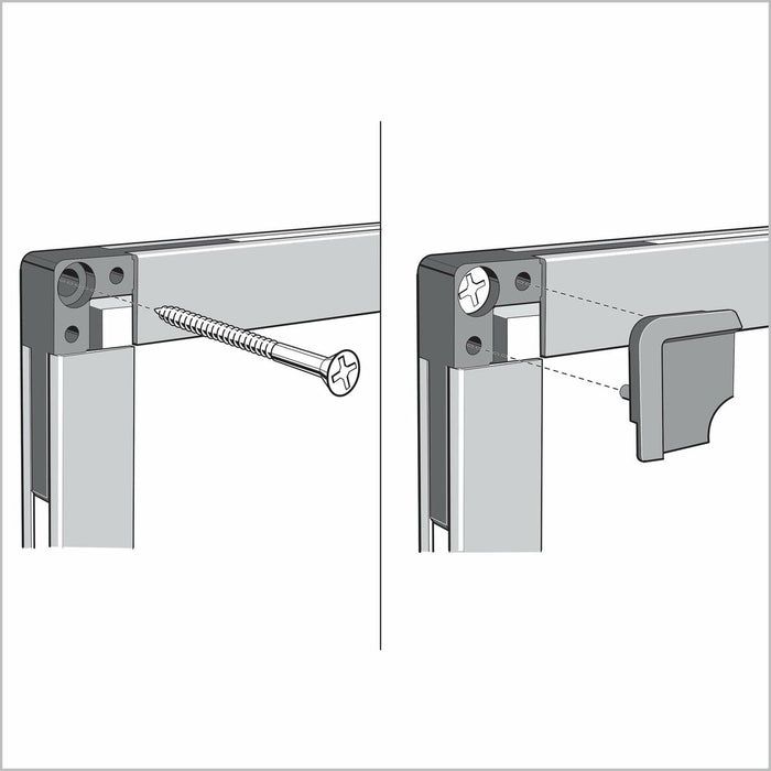 Avizier Nobo Essence Albastru Pâslă Aluminiu 120 x 90 cm