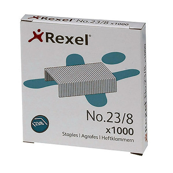 Capse Rexel 23/8 (20 Unități)