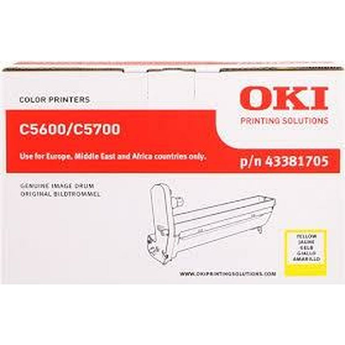 Tambur de imprimantă OKI 43381705 Galben
