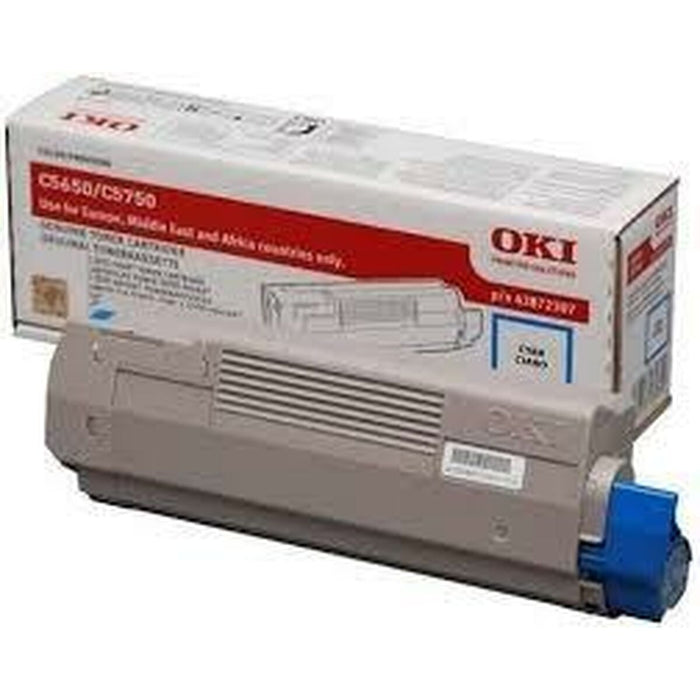 Toner OKI 43872307 Negru Cyan