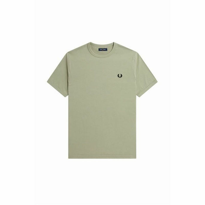 Tricou cu Mânecă Scurtă Bărbați Fred Perry Ringer  Gri