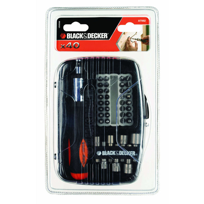 Șurubelniță cu mai multe puncte Black & Decker a7062-xj