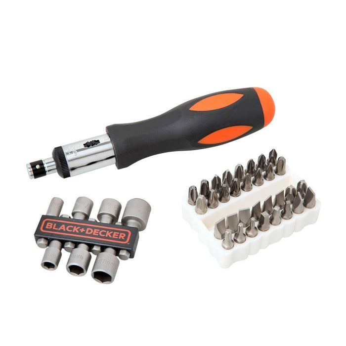 Șurubelniță cu mai multe puncte Black & Decker a7062-xj