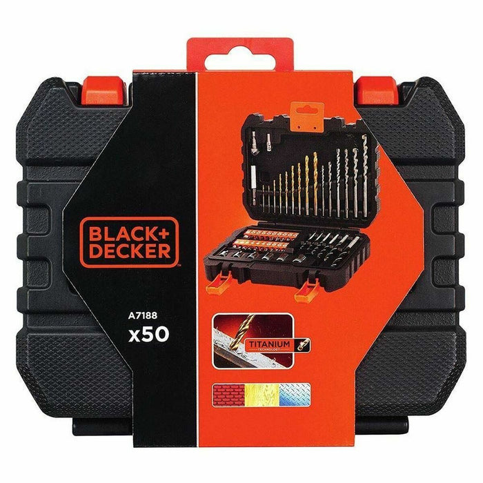 Set de rulouri Black & Decker A7188-XJ Metal 50 Piese