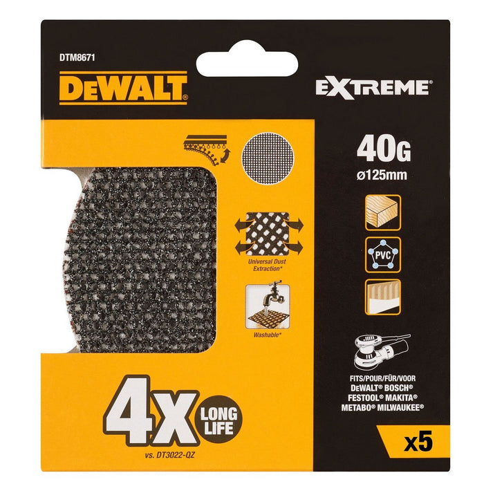 Lamele multi-instrument Dewalt dtm8671-qz 125 mm