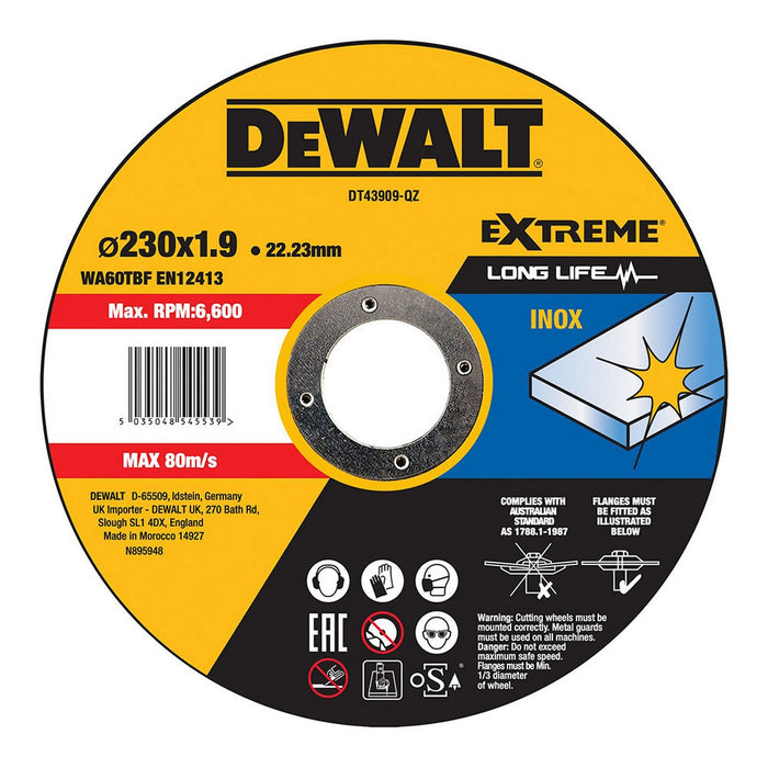 Disc de tăiere Dewalt dt43909-qz