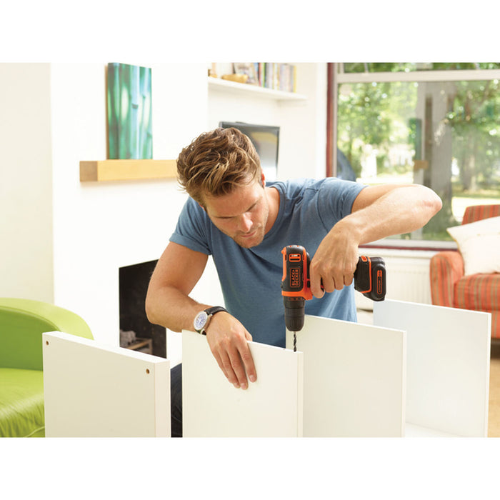 Șurubelniță Black & Decker BDCDD12KB-QW 10,8 V