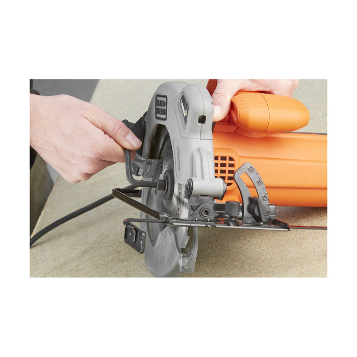 Fierăstrău circular Black & Decker CS1250L 230 V 1250 W
