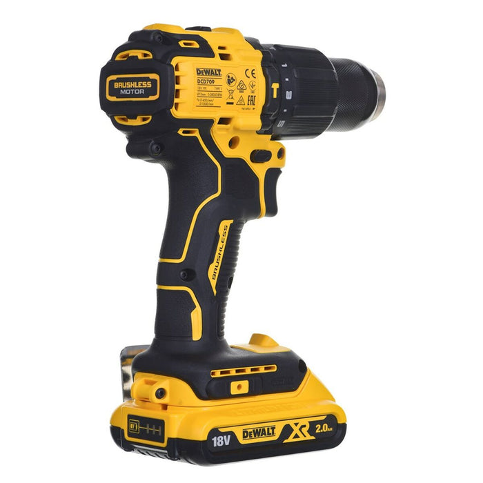 Cheie de impact Dewalt DCD709D2T 340 W 18 V