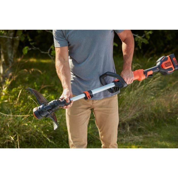 Aparat de Tuns Electric Black & Decker PowerCommand Pivotant BCSTE636L1-QW 36 V Ø 33 cm