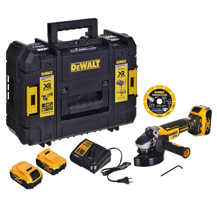 Polizor unghiular Dewalt DCG405P3 18 V 125 mm