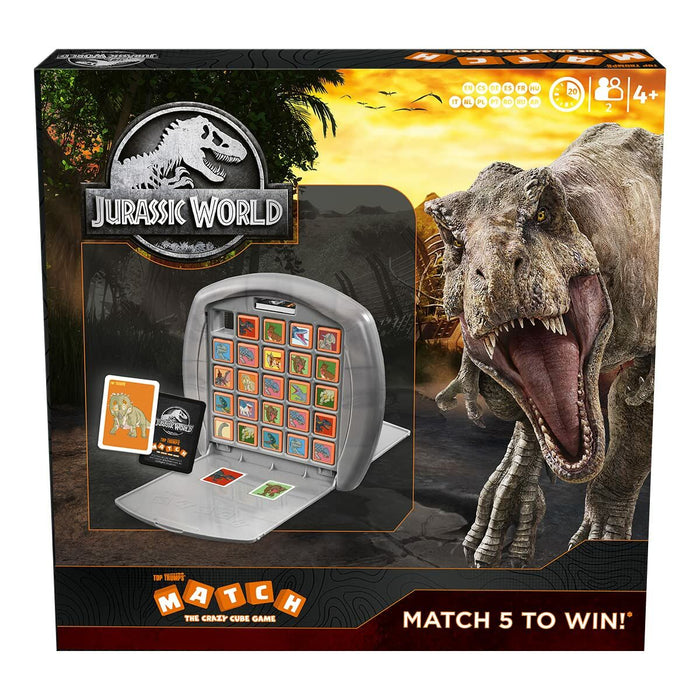 Joc de Memorie Jurassic World Match Multicolor (Inglés, Alemán)