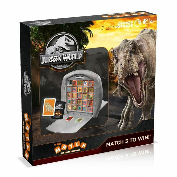 Joc de Memorie Jurassic World Match Multicolor (Inglés, Alemán)