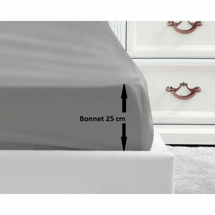 Foaie de fund montată Lovely Home Gri deschis 180 x 200 180 x 200 cm
