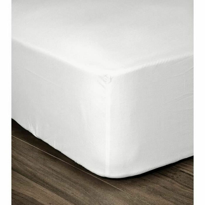 Foaie de fund montată Lovely Home Alb 180 x 200 Pat dublu (180 x 200 cm)