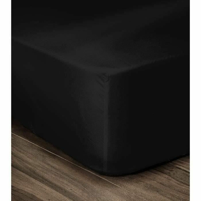 Foaie de jos Lovely Home Negru 140 x 190 cm