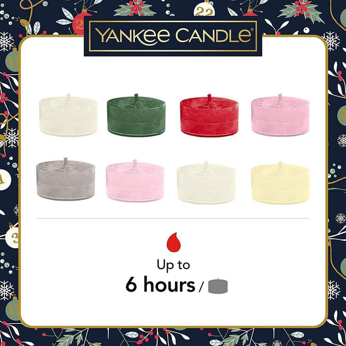 Set de Lumânări Parfumate Yankee Candle Countdown to Christmas Advent Calendar 24 Piese