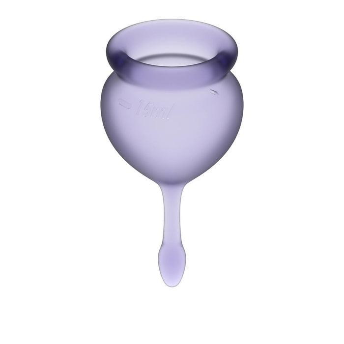 Cupe menstruale, Satisfyer Feel Good, 2 bucăți, 15 ml și 20 ml