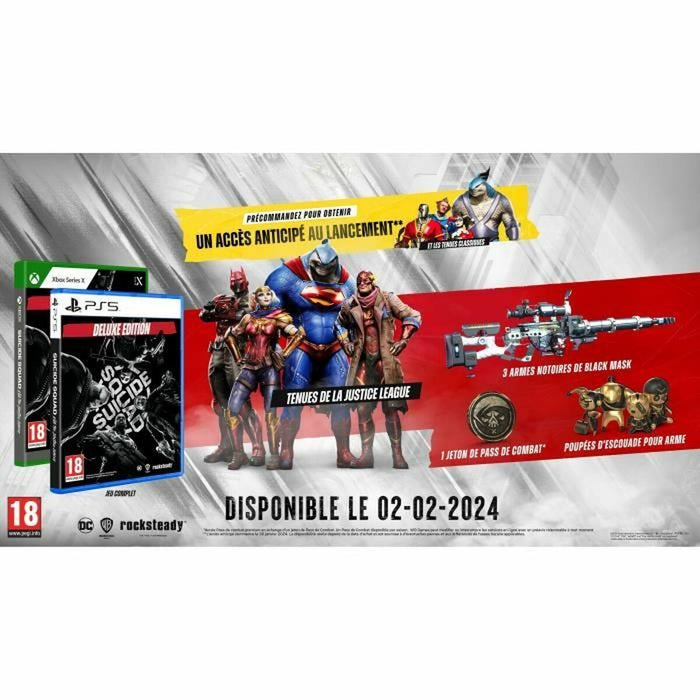 Joc video PlayStation 5 Warner Games Suicide Squad: Kill the Justice League - Deluxe Edition (FR)