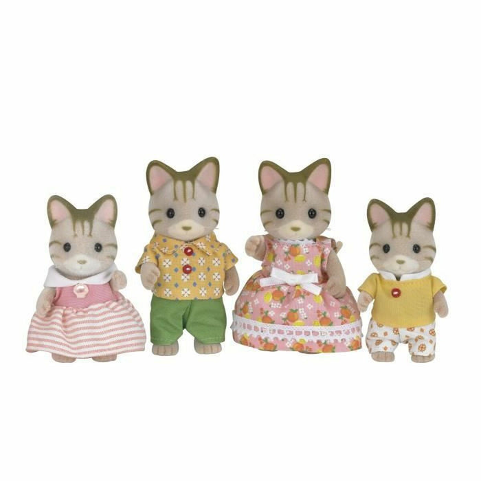 Figurine de Acțiune Sylvanian Families Striped Cat Family