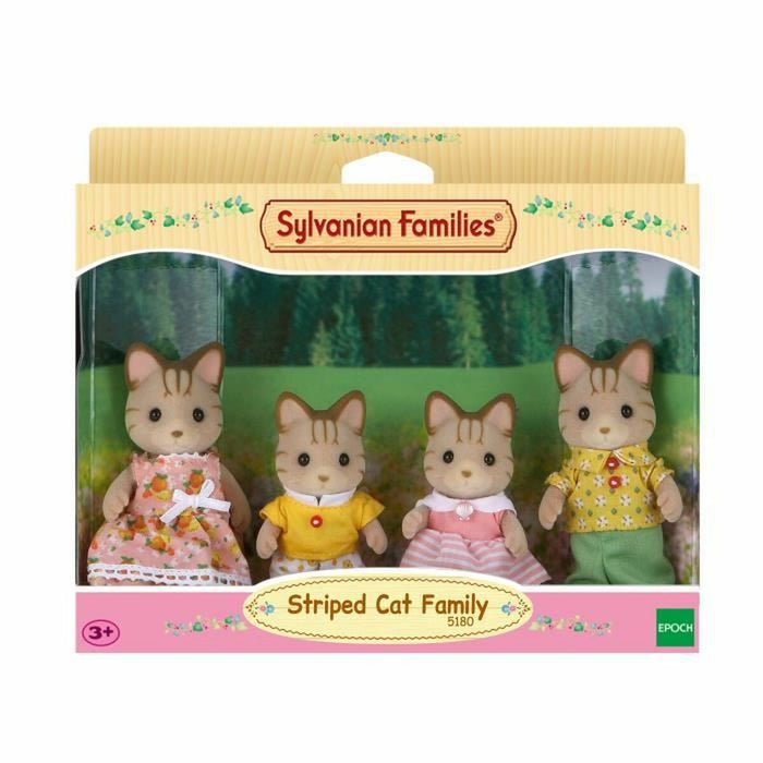 Figurine de Acțiune Sylvanian Families Striped Cat Family