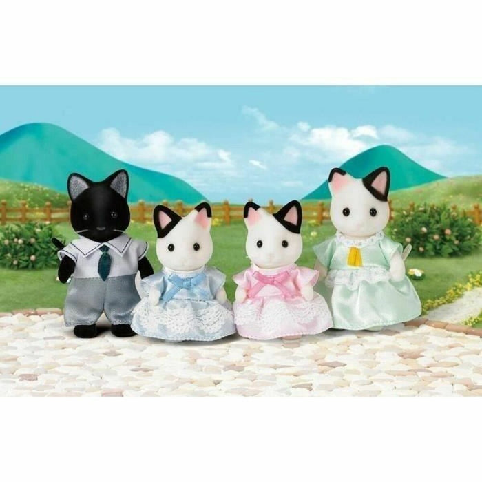 Figurine Sylvanian Families Two-tone Cat Family