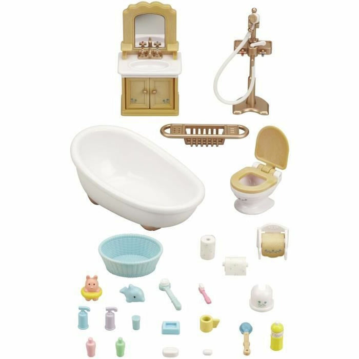 Accesorii pentru căsuțe de păpuși Sylvanian Families Bathroom