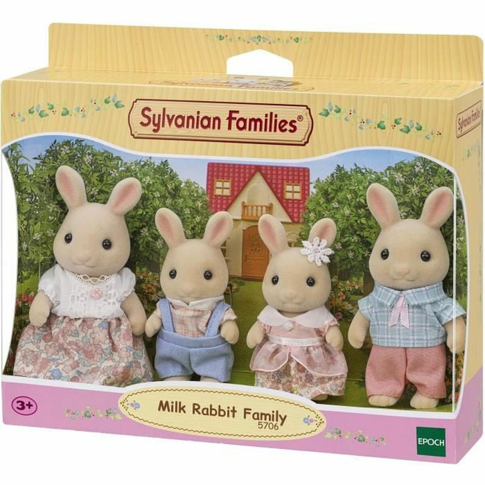 Figură Sylvanian Families 5706 Iepure Familie 4 Piese