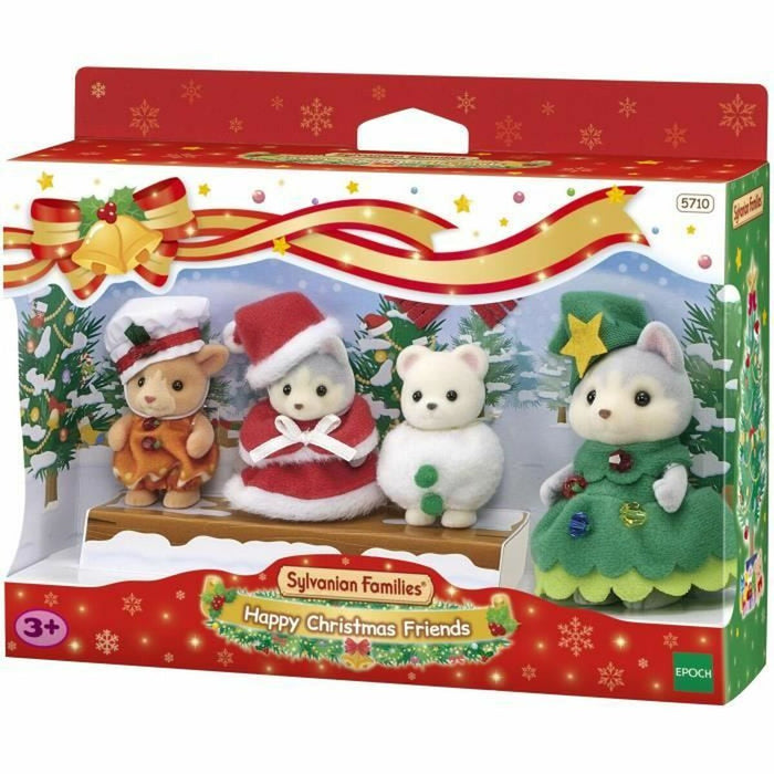 Accesorii pentru căsuțe de păpuși Sylvanian Families Happy ChristmaS Friends