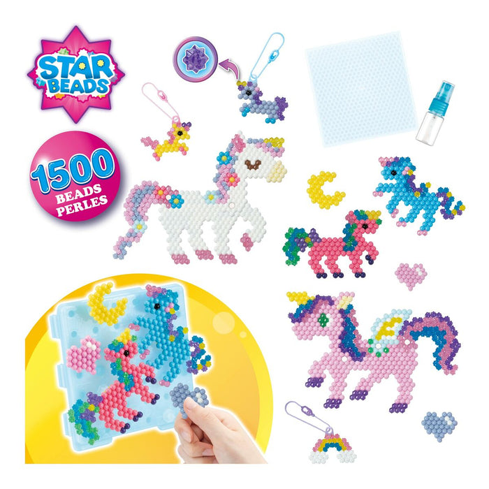 Mărgele Aquabeads Fairy Unicorns 1500 Piese