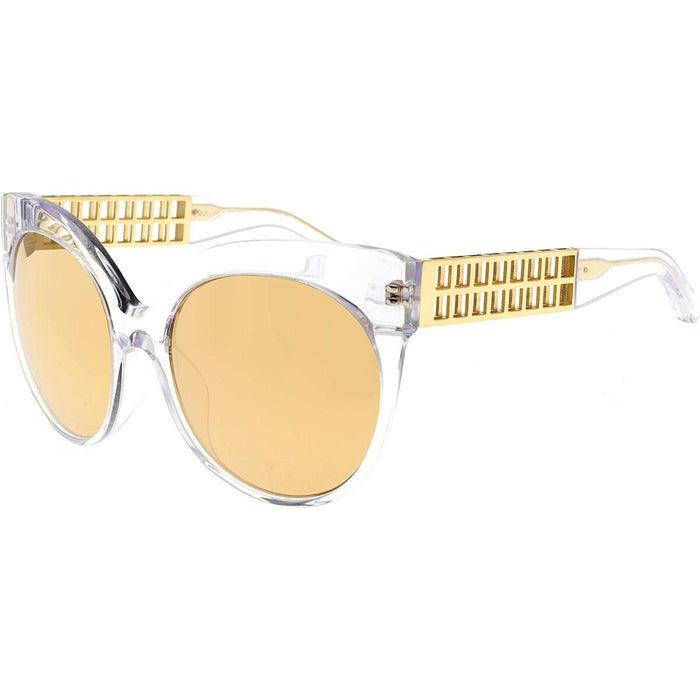 Ochelari de Soare Damă Linda Farrow 388 CLEAR YELLOW GOLD