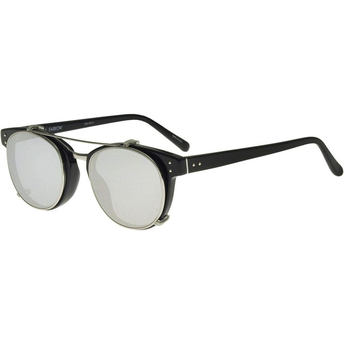 Ochelari de Soare Damă Linda Farrow 581 BLACK WHITE GOLD