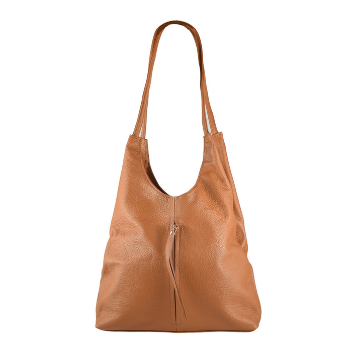 Geantă Damă Isabella Rhea SS22-IR-1523-COGNAC Maro 45 x 30 x 7 cm