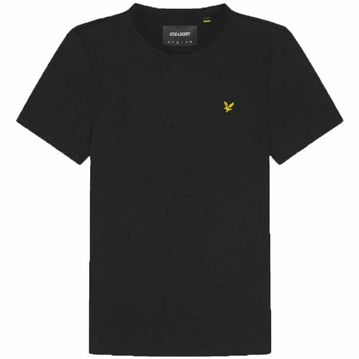 Tricou cu Mânecă Scurtă Bărbați Lyle & Scott Negru