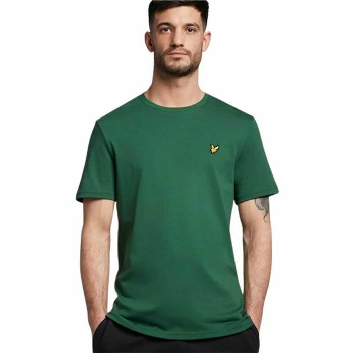 Tricou cu Mânecă Scurtă Lyle & Scott V1-Plain Verde inchis Bărbați
